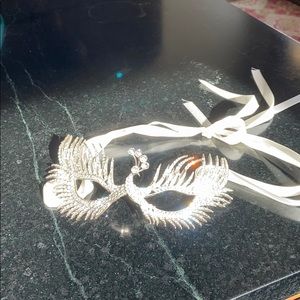 Swan masquerade mask